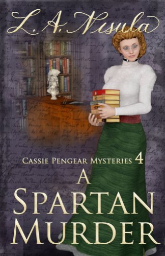 cover of L. A. Niusla's mystery novel A Spartan Murder